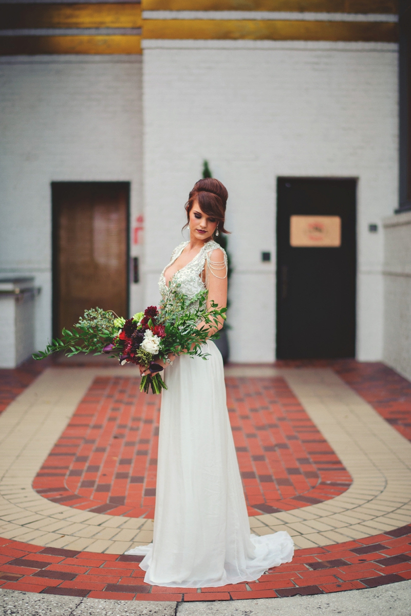 Black & Gold New Years Eve Wedding Ideas via TheELD.com