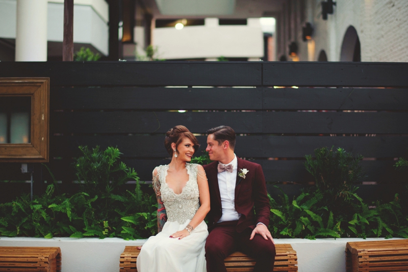 Black & Gold New Years Eve Wedding Ideas via TheELD.com