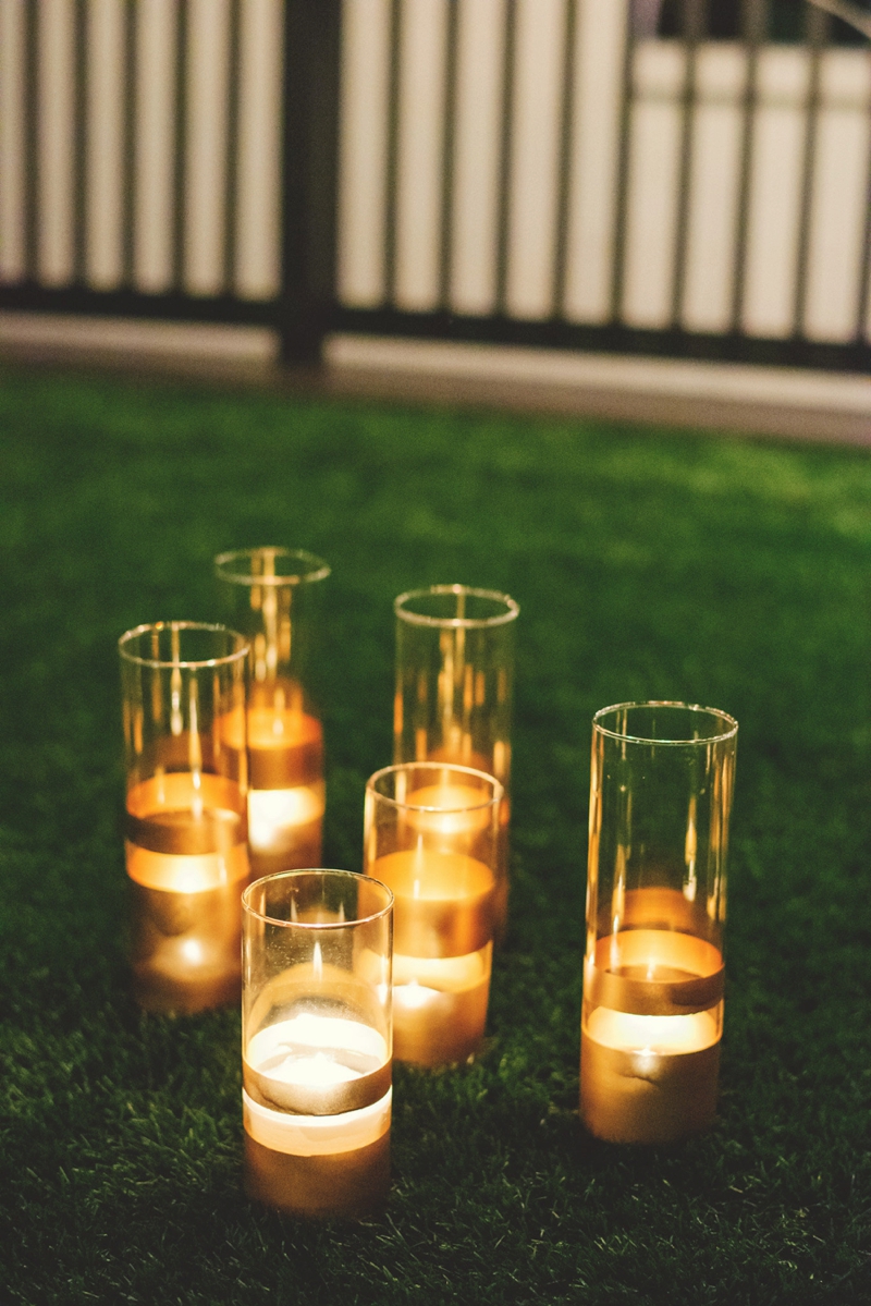 Black & Gold New Years Eve Wedding Ideas via TheELD.com