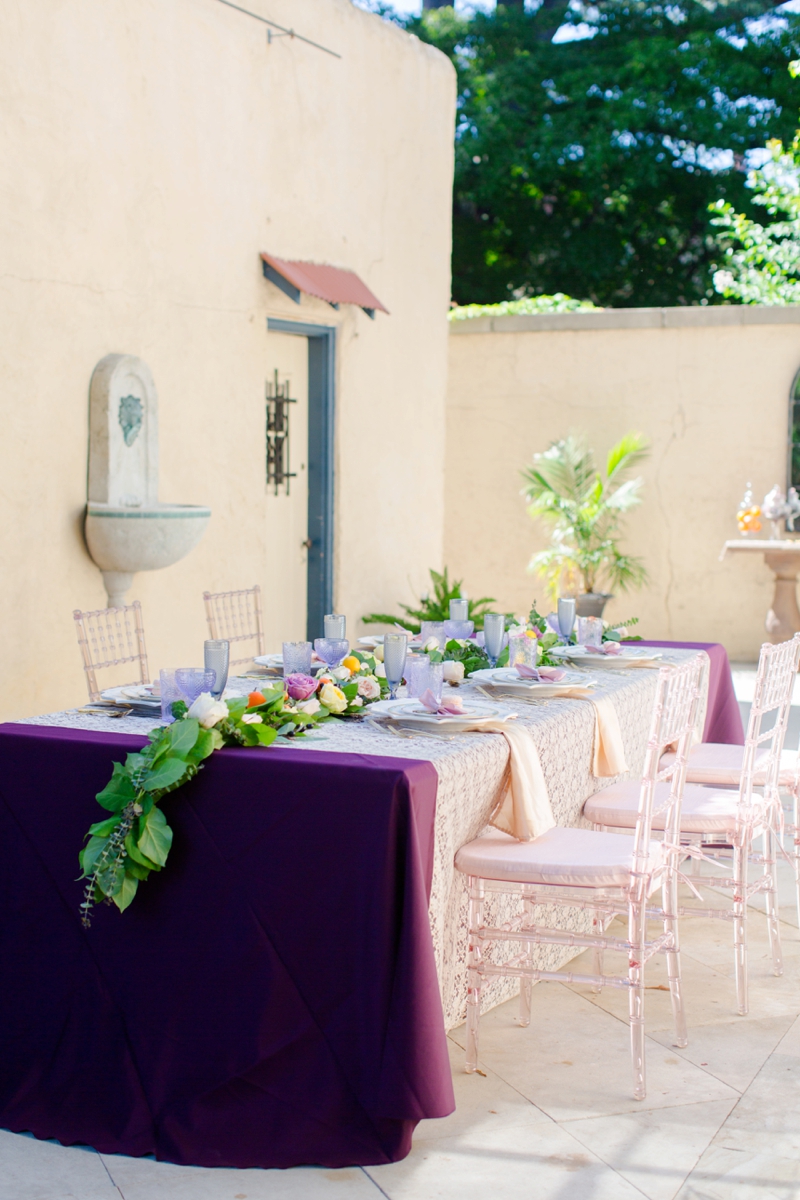 Colorful 60s Inspired Wedding Ideas via TheELD.com