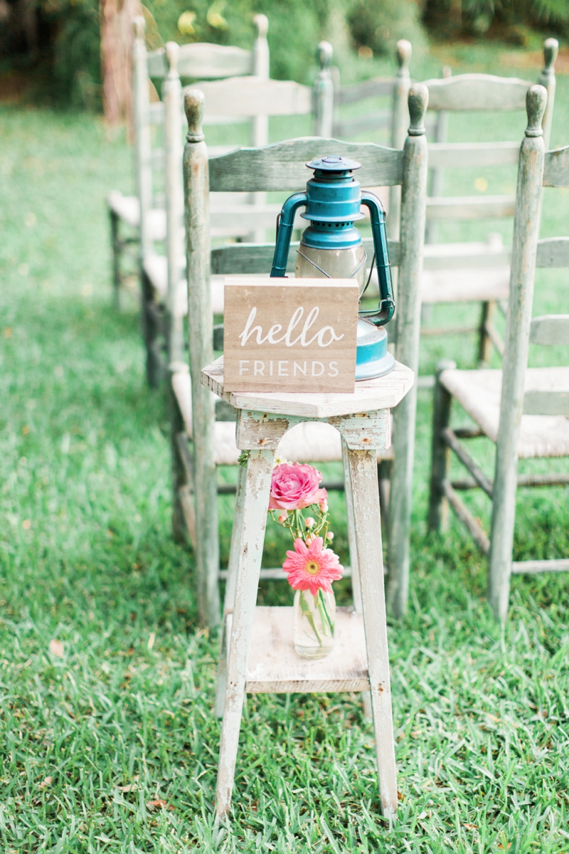 Eclectic Pink & Orange Boho Wedding Ideas via TheELD.com