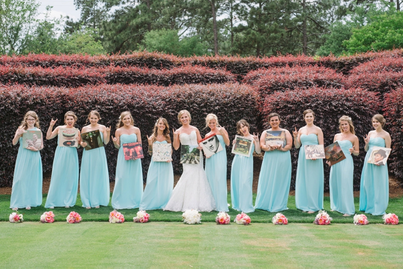 Elegant Pink South Carolina Wedding via TheELD.com