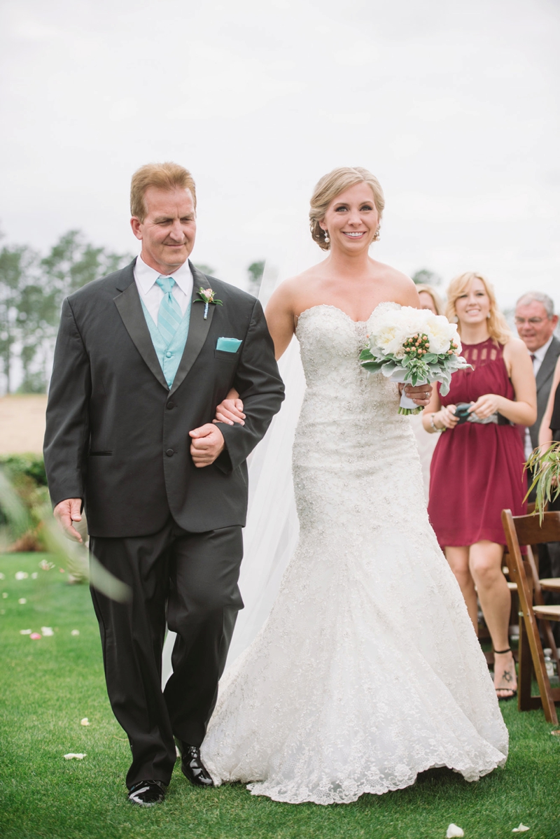 Elegant Pink South Carolina Wedding via TheELD.com
