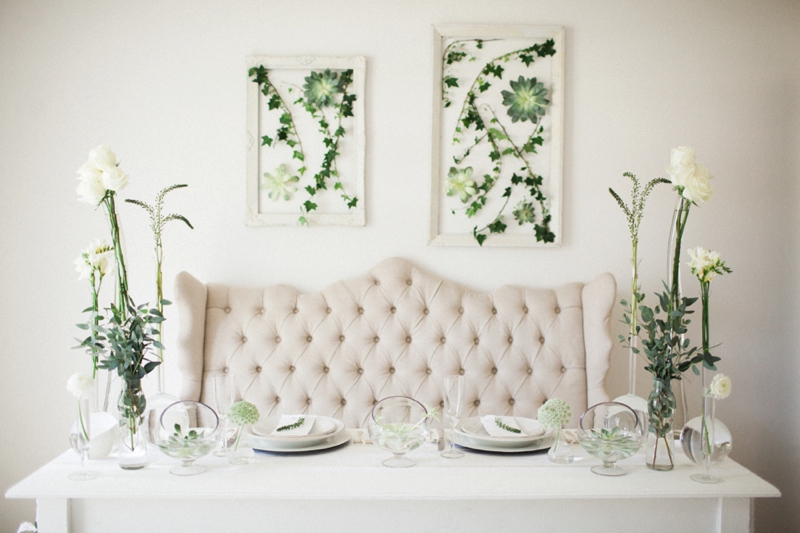 Fresh, Organic and Modern Wedding Ideas via TheELD.com