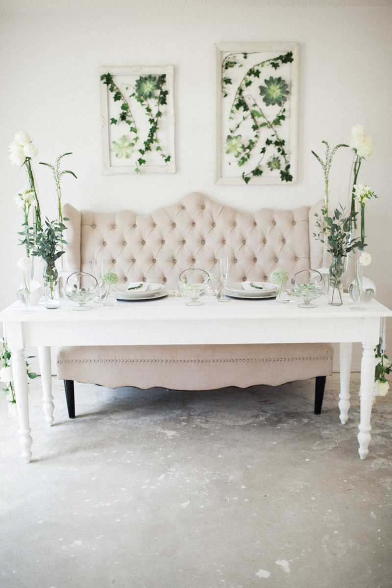 Fresh, Organic and Modern Wedding Ideas via TheELD.com