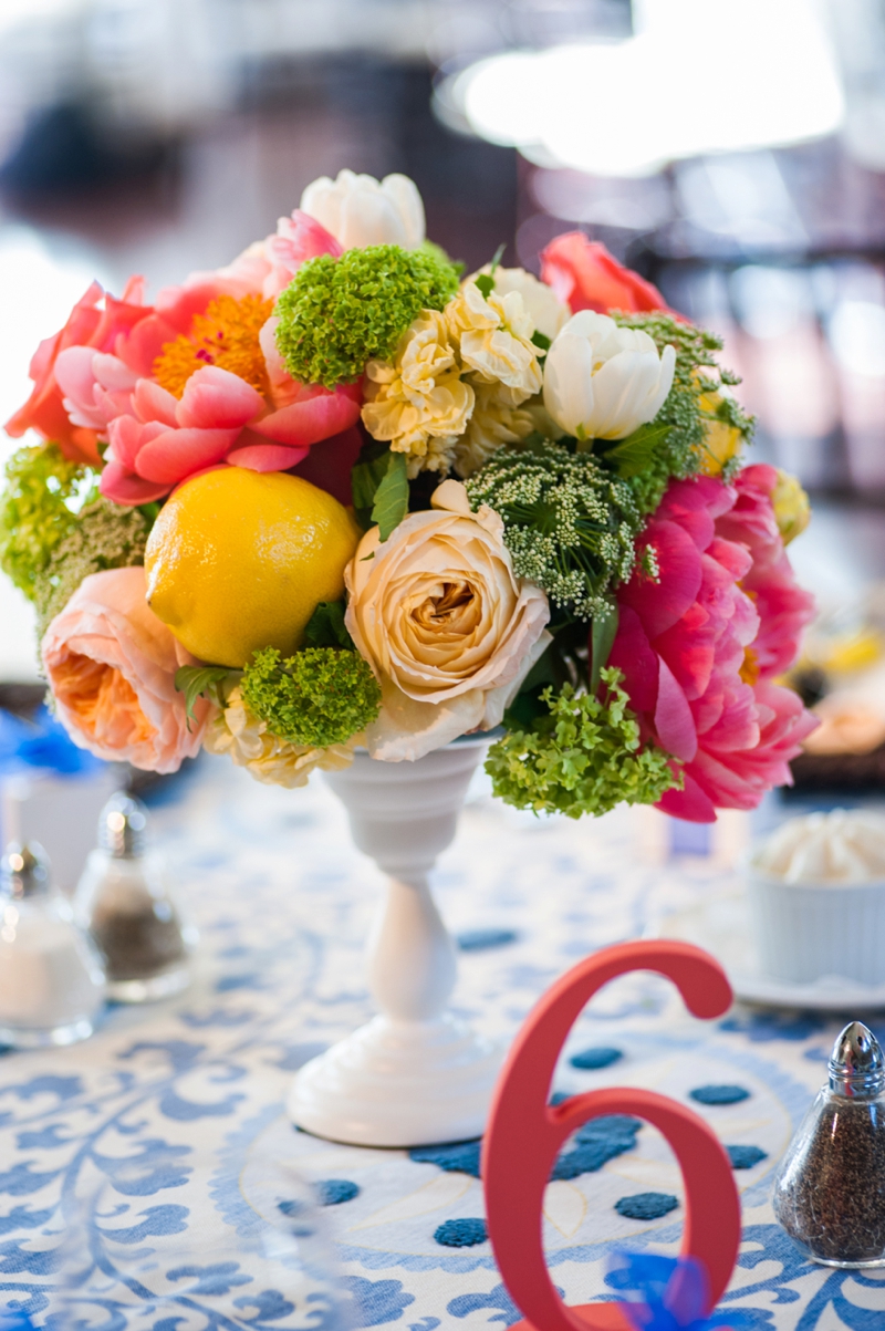 Chic, Eclectic & Colorful Maryland Wedding via TheELD.com