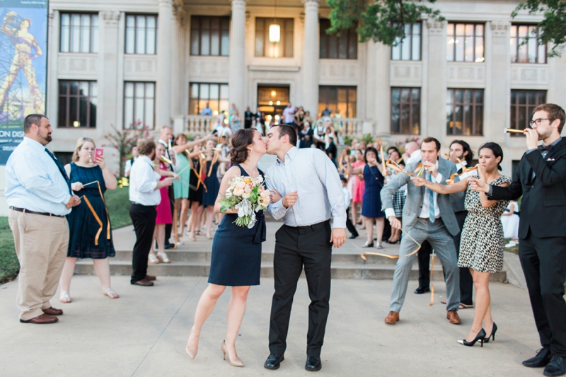 Romantic Navy & Blush Oklahoma Wedding via TheELD.com