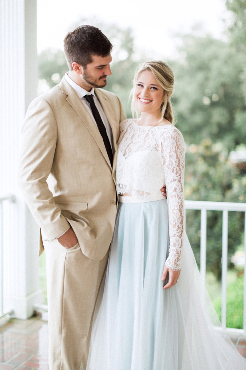 Sophisticated Yellow & Pale Blue Wedding Inspiration via TheELD.com