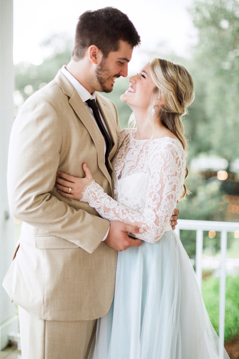 Sophisticated Yellow & Pale Blue Wedding Inspiration via TheELD.com