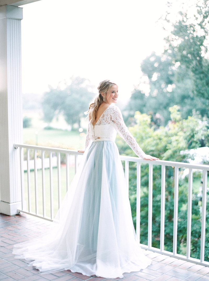 Sophisticated Yellow & Pale Blue Wedding Inspiration via TheELD.com