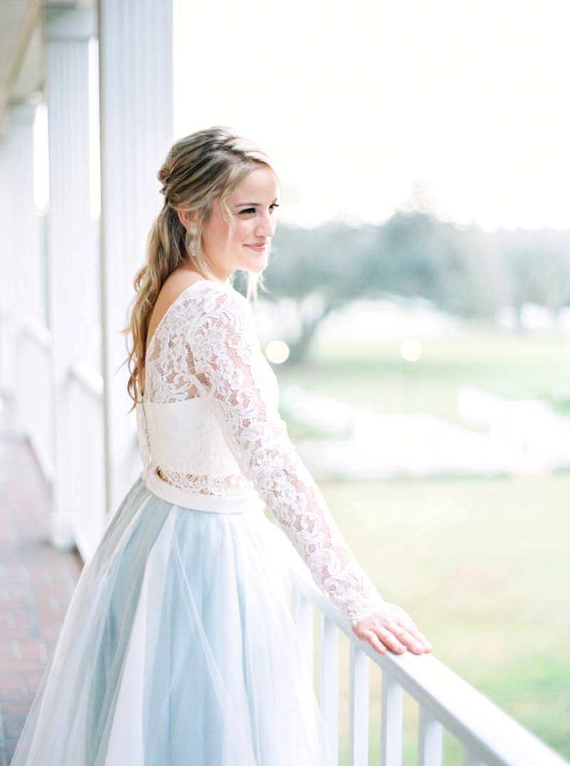 Sophisticated Yellow & Pale Blue Wedding Inspiration via TheELD.com