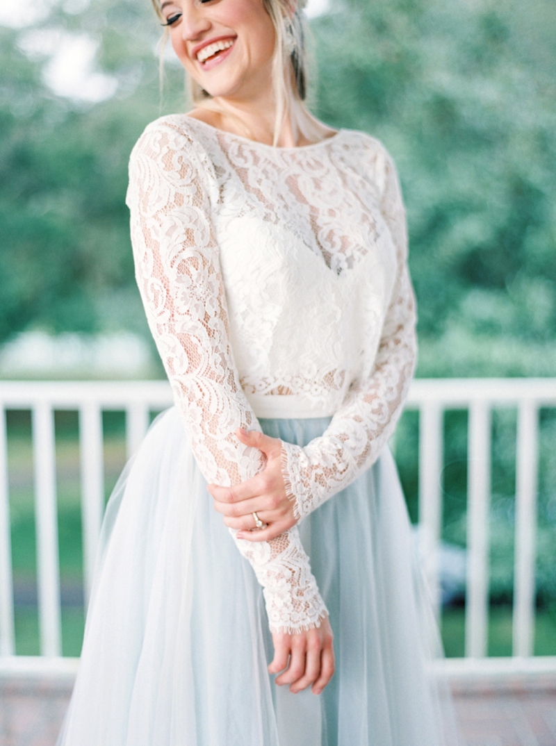 Sophisticated Yellow & Pale Blue Wedding Inspiration via TheELD.com