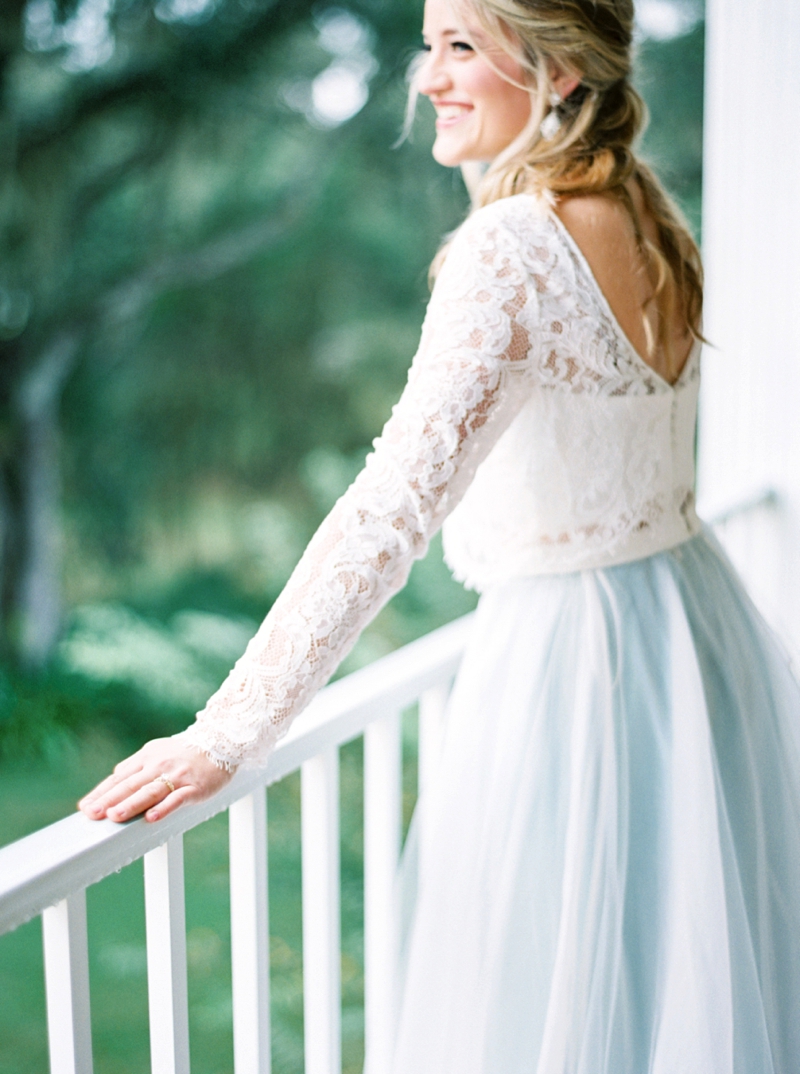 Sophisticated Yellow & Pale Blue Wedding Inspiration via TheELD.com