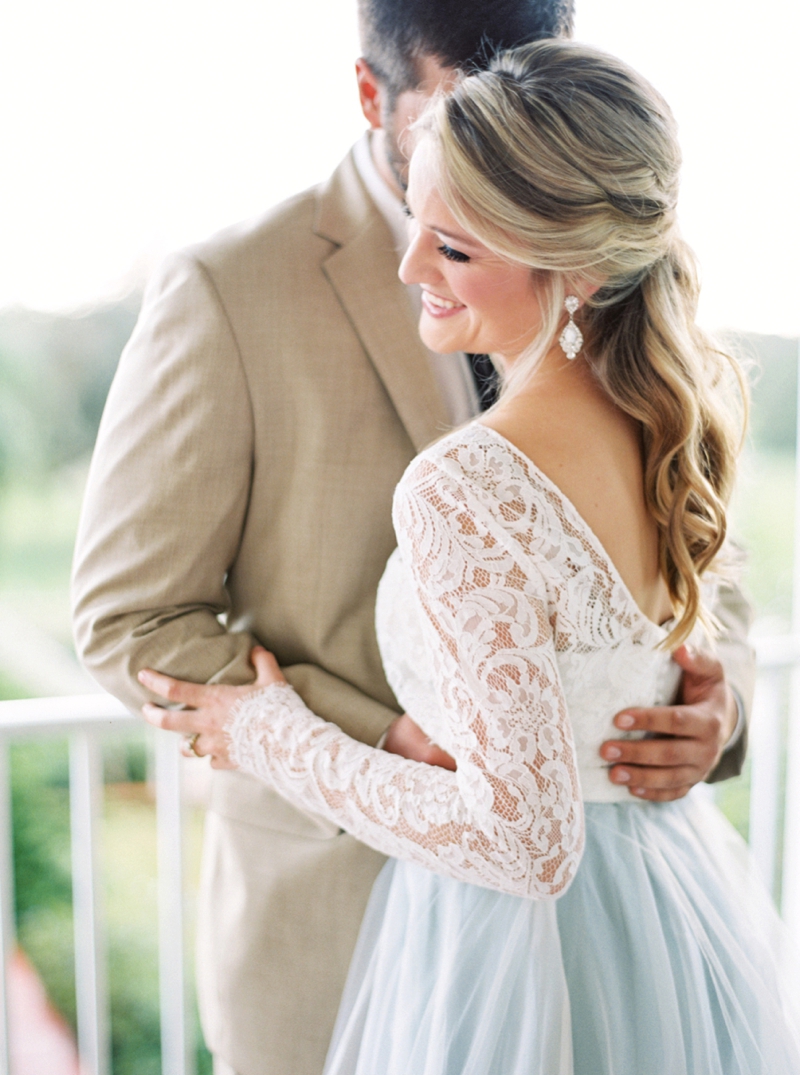 Sophisticated Yellow & Pale Blue Wedding Inspiration via TheELD.com