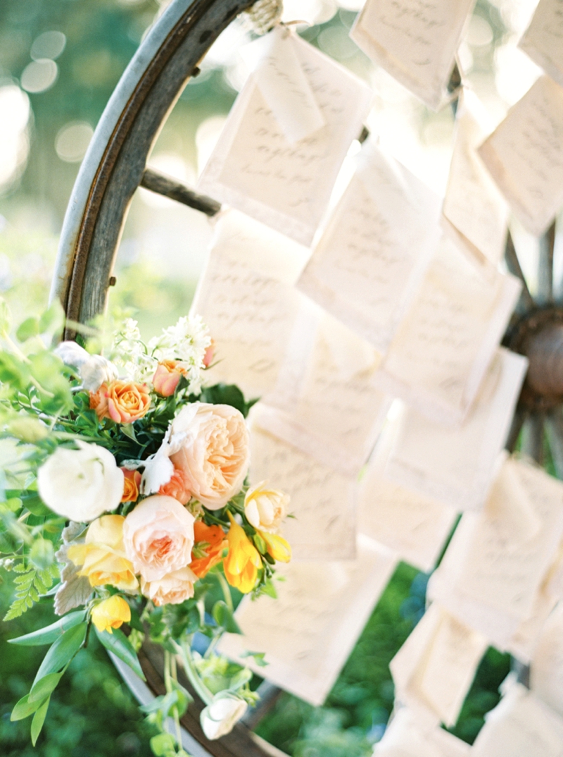 Sophisticated Yellow & Pale Blue Wedding Inspiration via TheELD.com