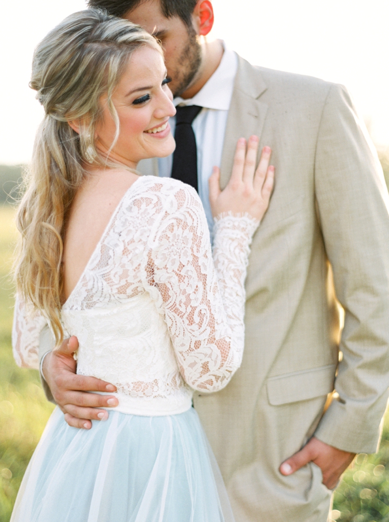 Sophisticated Yellow & Pale Blue Wedding Inspiration via TheELD.com