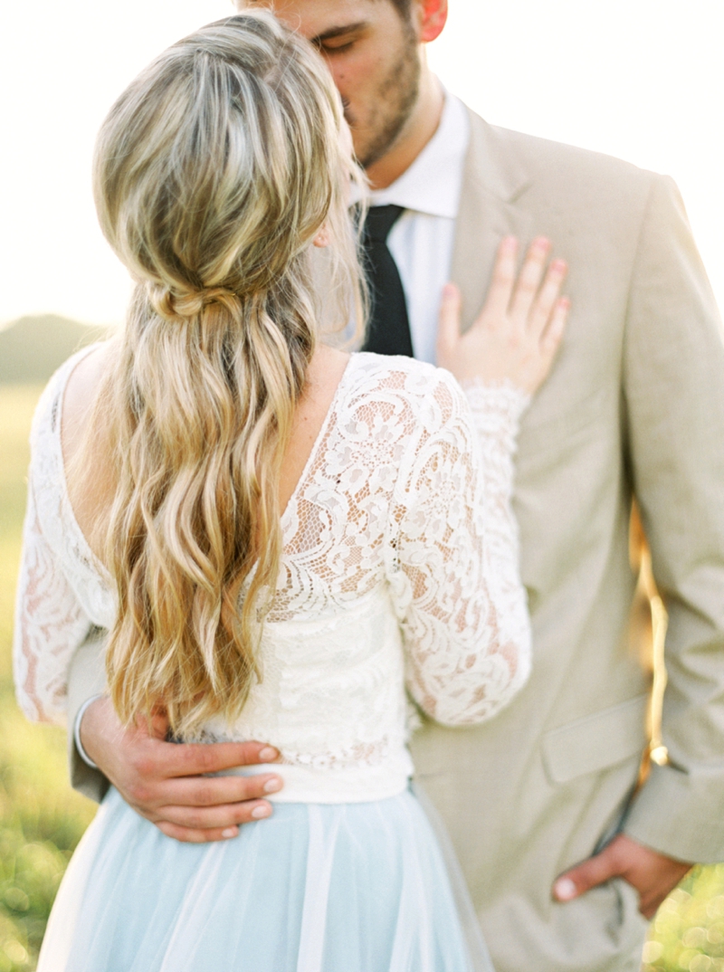 Sophisticated Yellow & Pale Blue Wedding Inspiration via TheELD.com