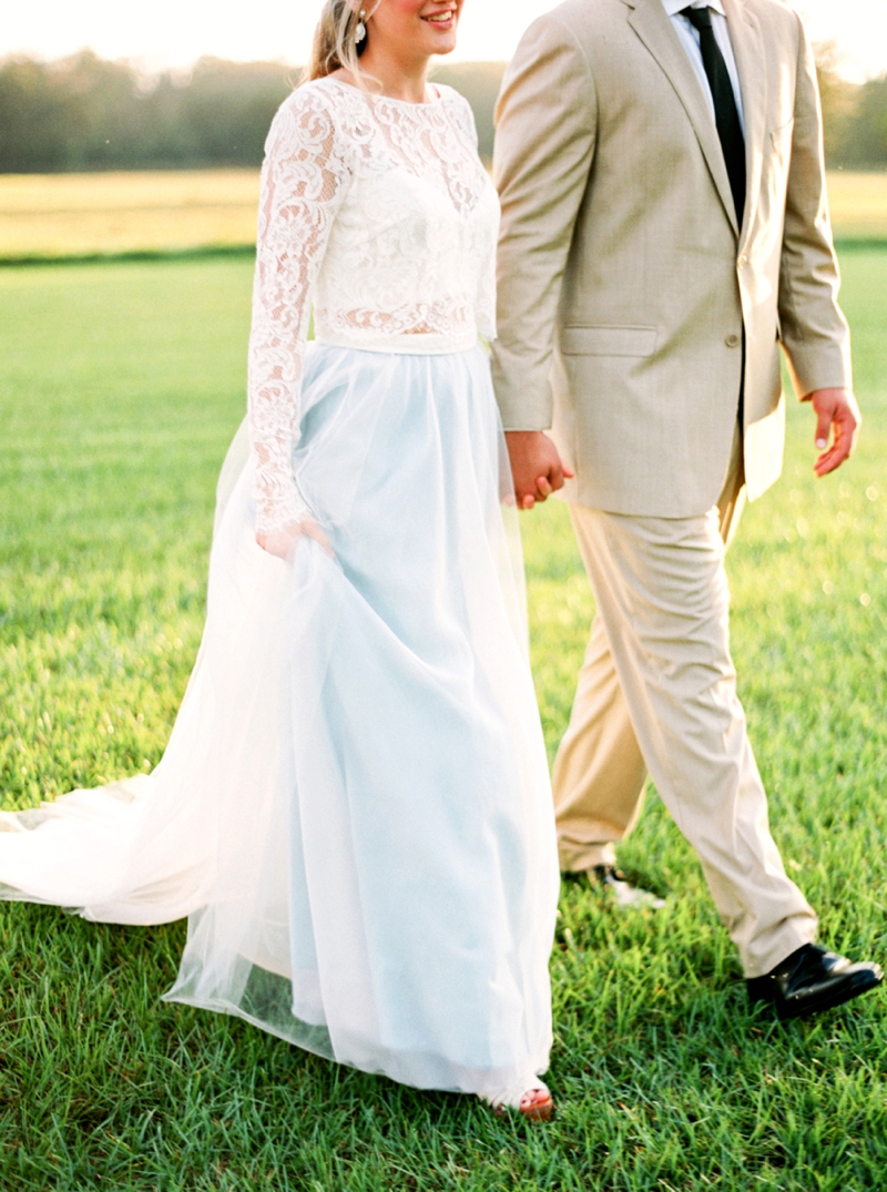 Sophisticated Yellow & Pale Blue Wedding Inspiration via TheELD.com