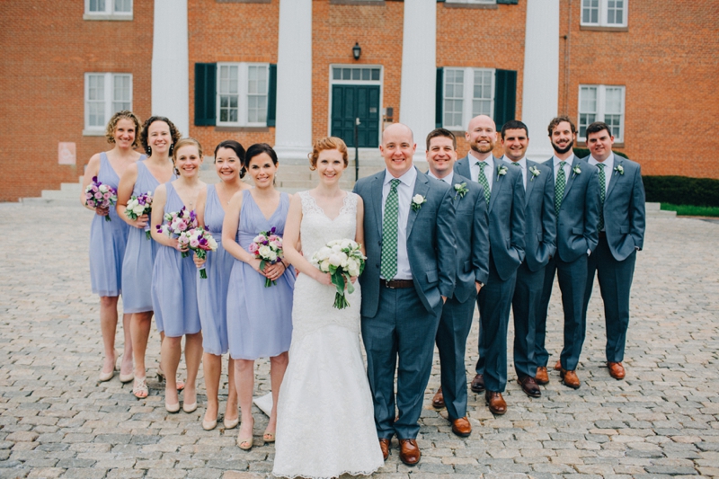 Vintage Elegant Lavender Wedding via TheELD.com