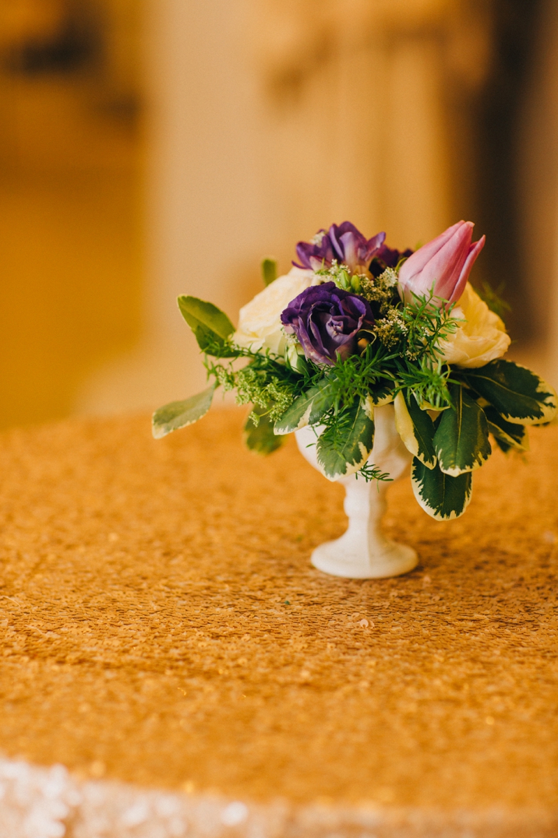 Vintage Elegant Lavender Wedding via TheELD.com