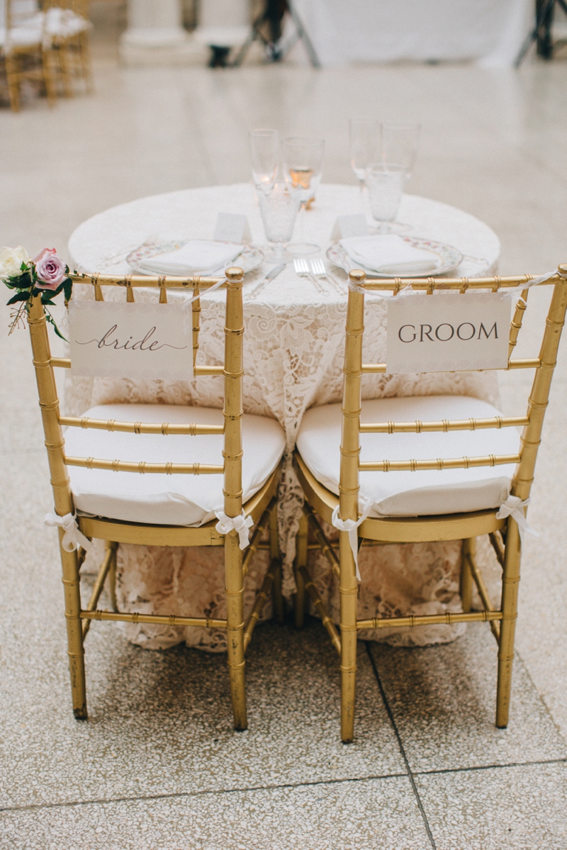 Vintage Elegant Lavender Wedding via TheELD.com