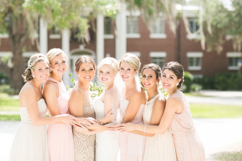 A Blush Old Florida Inspired Wedding via TheELD.com