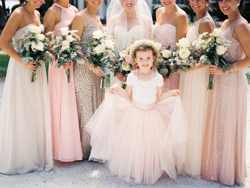 A Blush Old Florida Inspired Wedding via TheELD.com