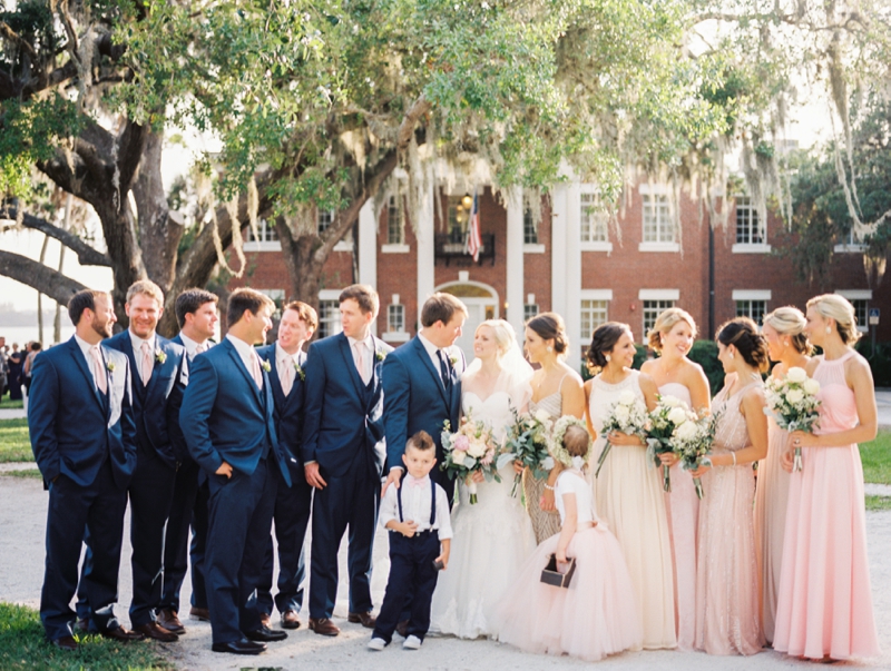 A Blush Old Florida Inspired Wedding via TheELD.com