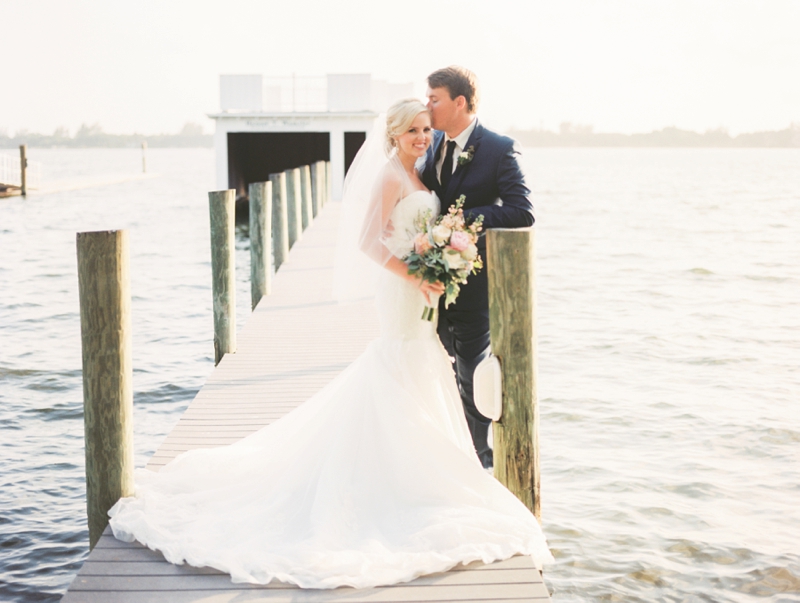 A Blush Old Florida Inspired Wedding via TheELD.com