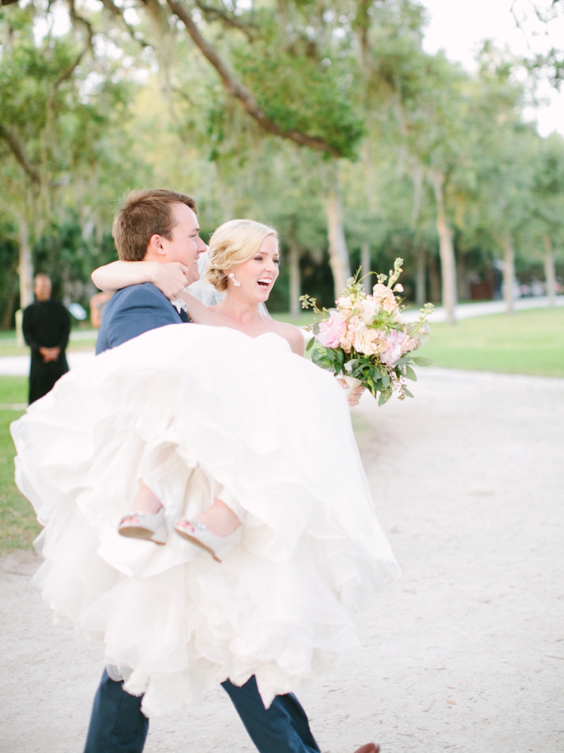 A Blush Old Florida Inspired Wedding via TheELD.com