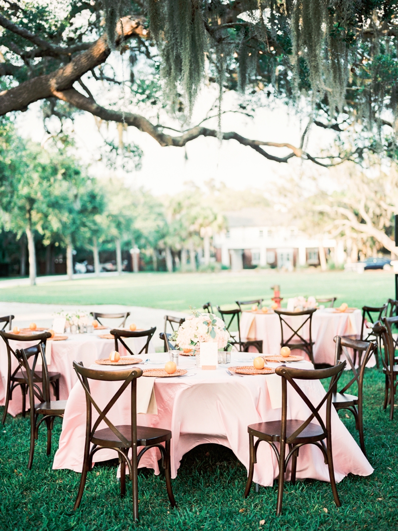 A Blush Old Florida Inspired Wedding via TheELD.com