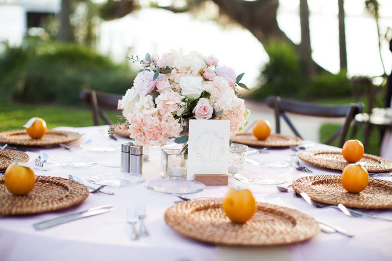 A Blush Old Florida Inspired Wedding via TheELD.com