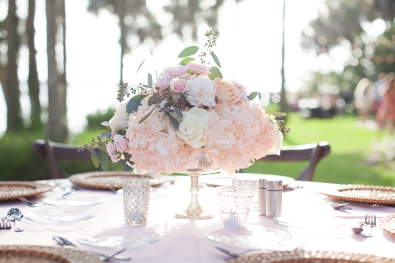 A Blush Old Florida Inspired Wedding via TheELD.com