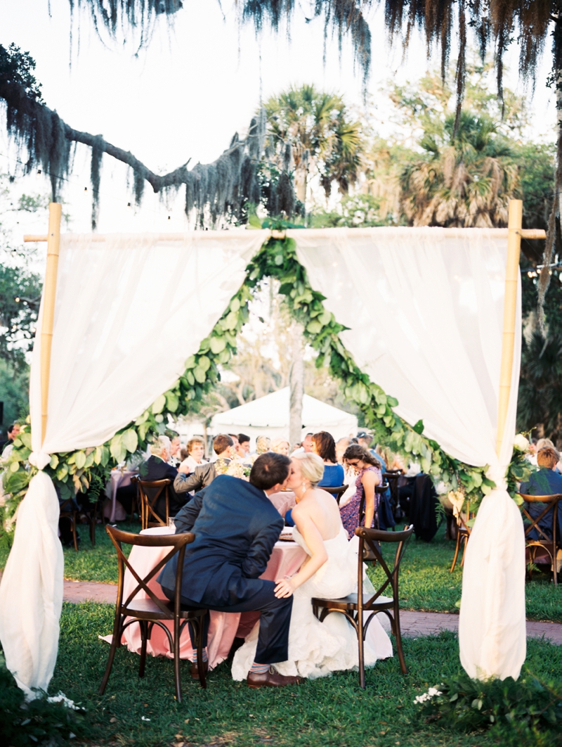 A Blush Old Florida Inspired Wedding via TheELD.com