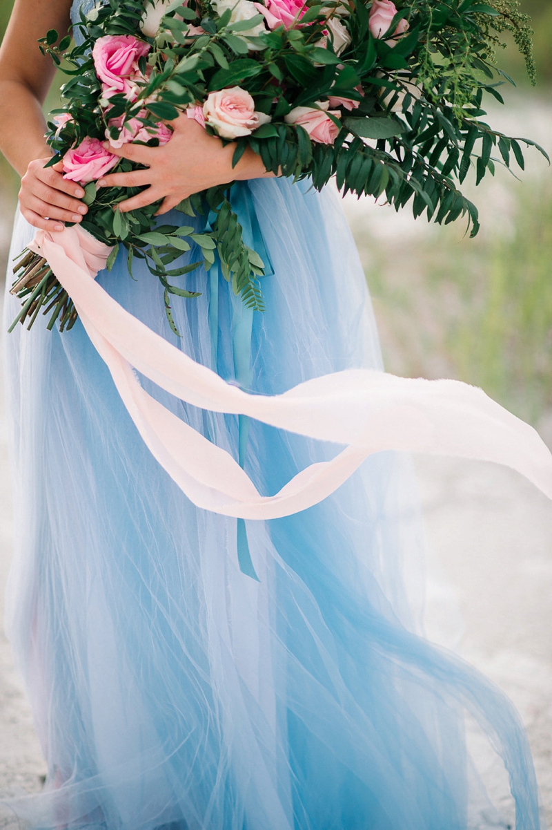 An Intimate Blush and Blue Vow Renewal via TheELD.com