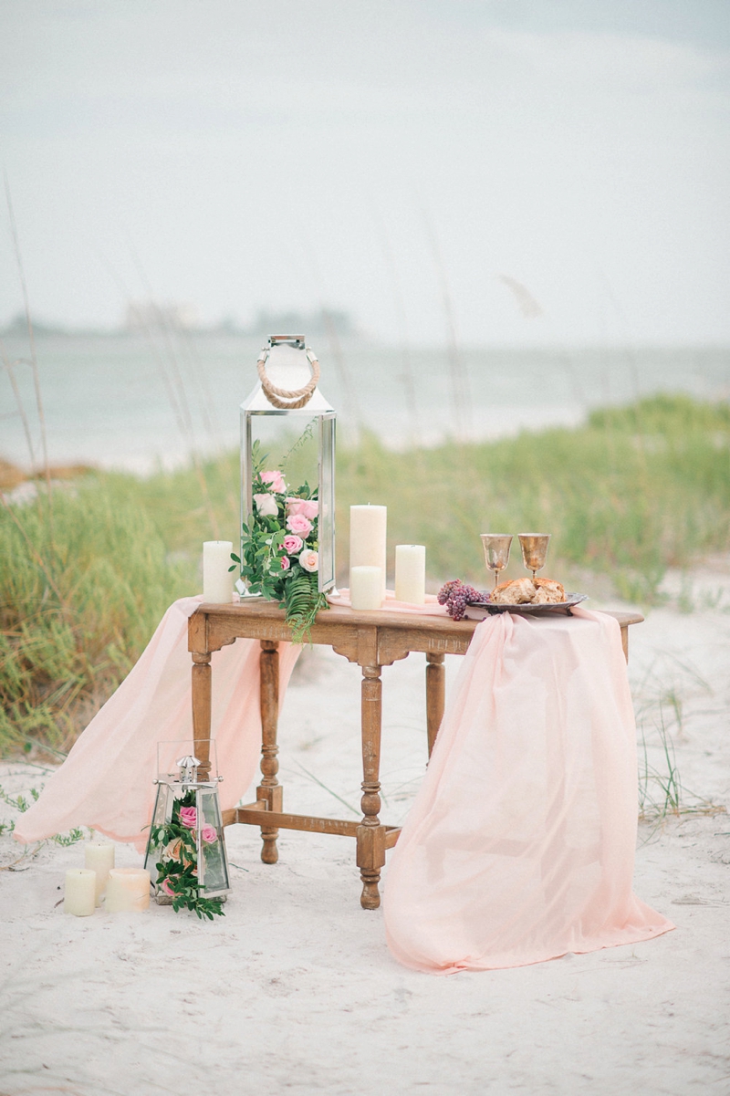 An Intimate Blush and Blue Vow Renewal via TheELD.com