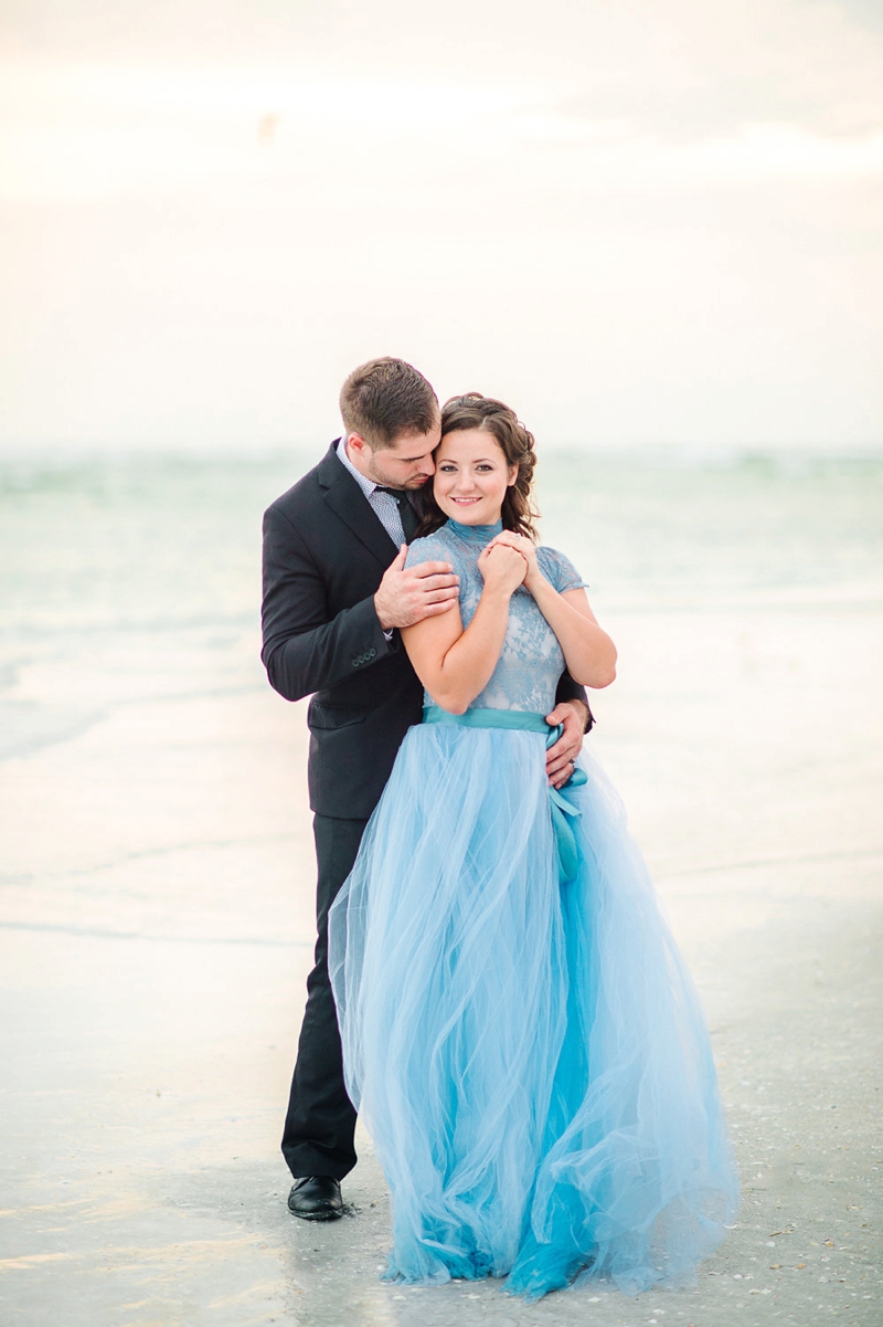 An Intimate Blush and Blue Vow Renewal via TheELD.com