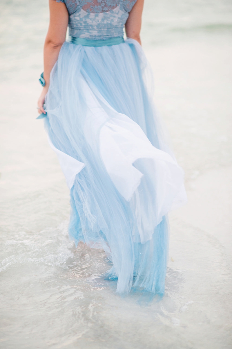 An Intimate Blush and Blue Vow Renewal via TheELD.com