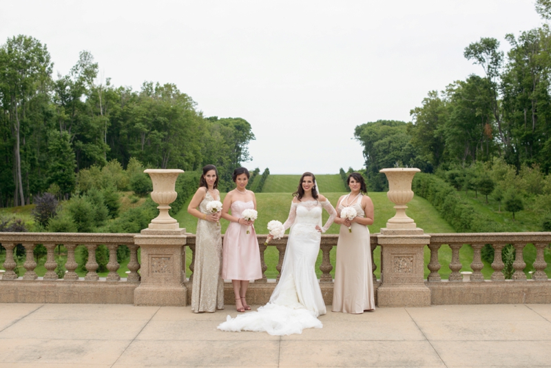 An Italy Inspired Blush and Red Wedding via TheELD.com