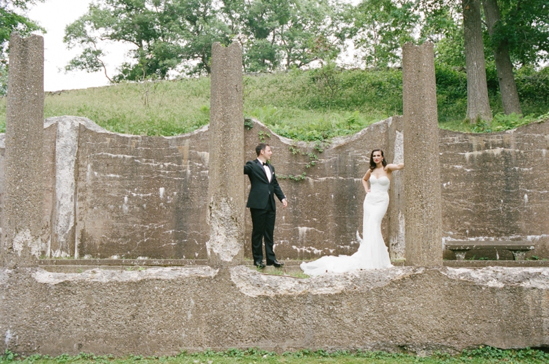 An Italy Inspired Blush and Red Wedding via TheELD.com