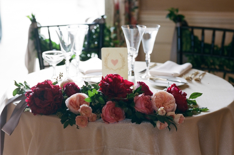 An Italy Inspired Blush and Red Wedding via TheELD.com