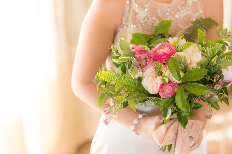 Timeless Blush and Gold Wedding Ideas via TheELD.com