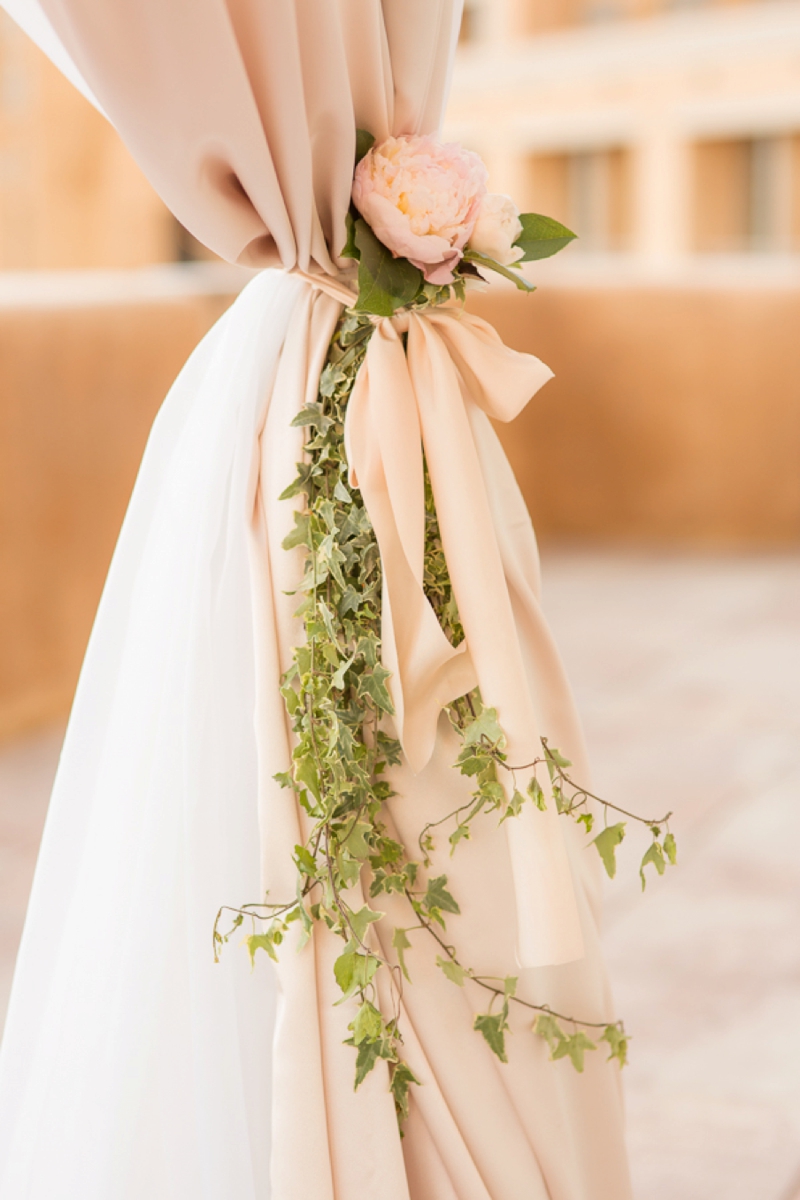 Timeless Blush and Gold Wedding Ideas via TheELD.com