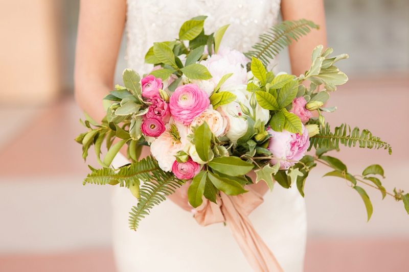 Timeless Blush and Gold Wedding Ideas via TheELD.com