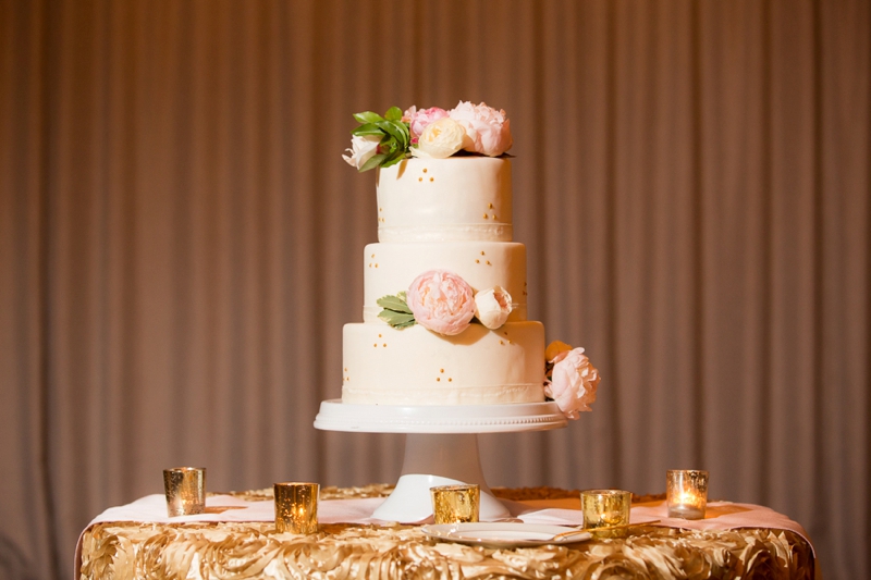 Timeless Blush and Gold Wedding Ideas via TheELD.com