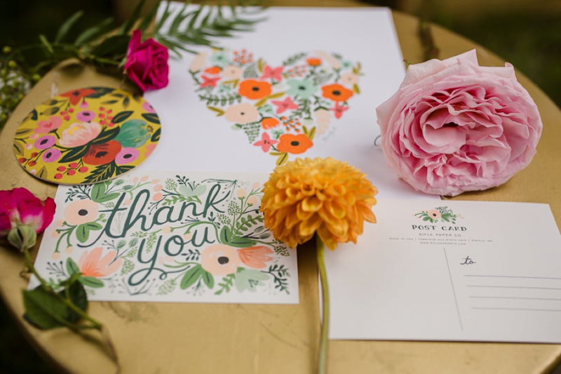 Botanical Bridal Shower Ideas via TheELD.com