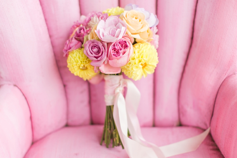 Cheerful Pink and Aqua Wedding Ideas via TheELD.com