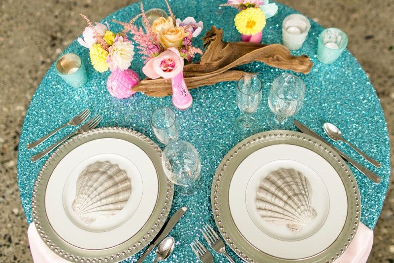 Cheerful Pink and Aqua Wedding Ideas via TheELD.com