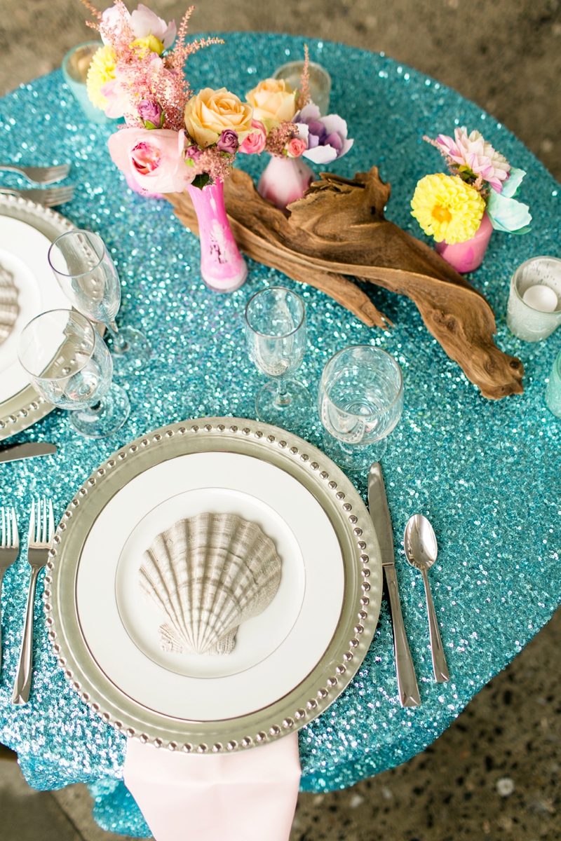 Cheerful Pink and Aqua Wedding Ideas via TheELD.com