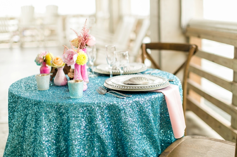 Cheerful Pink and Aqua Wedding Ideas via TheELD.com